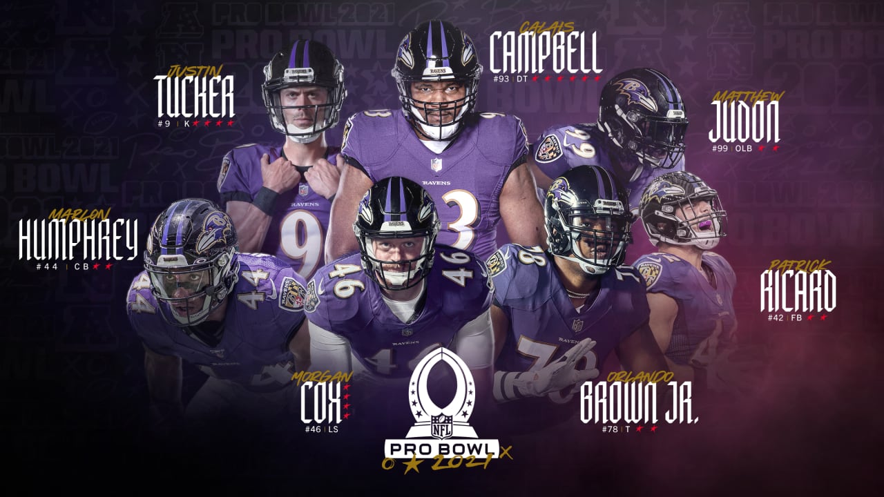 Six Ravens Named to Pro Bowl 2023 Roster