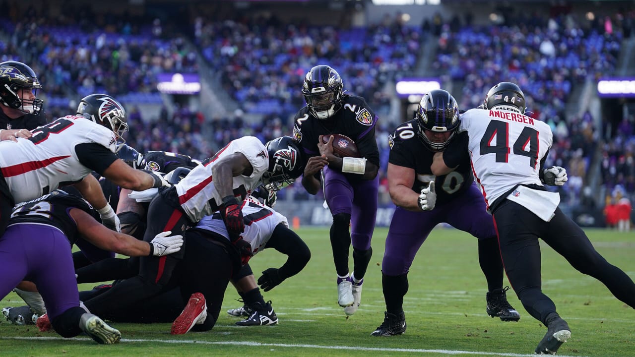 Tyler Huntley Ravens 2026 Falcons