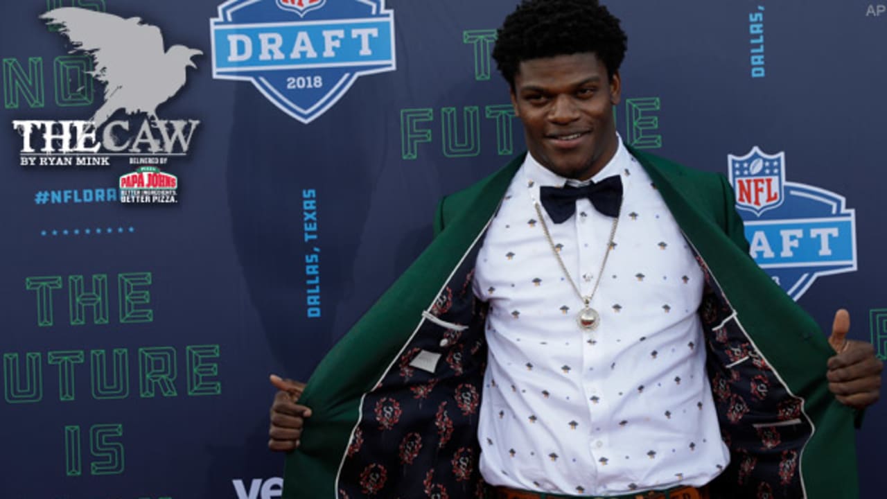 The Caw: Lamar Jackson Nearly Trashed His Lucky Green Suit