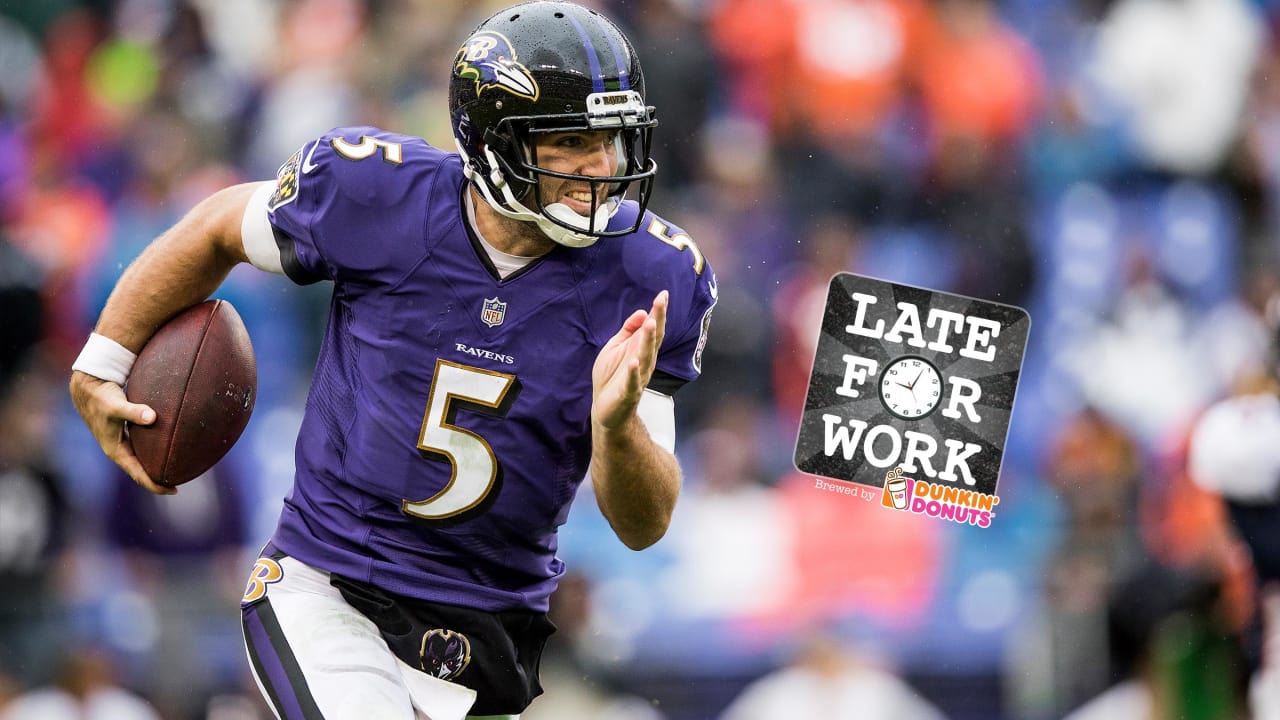 Late for Work 9/27 How Much Longer Will Teams Dare Joe Flacco to Beat