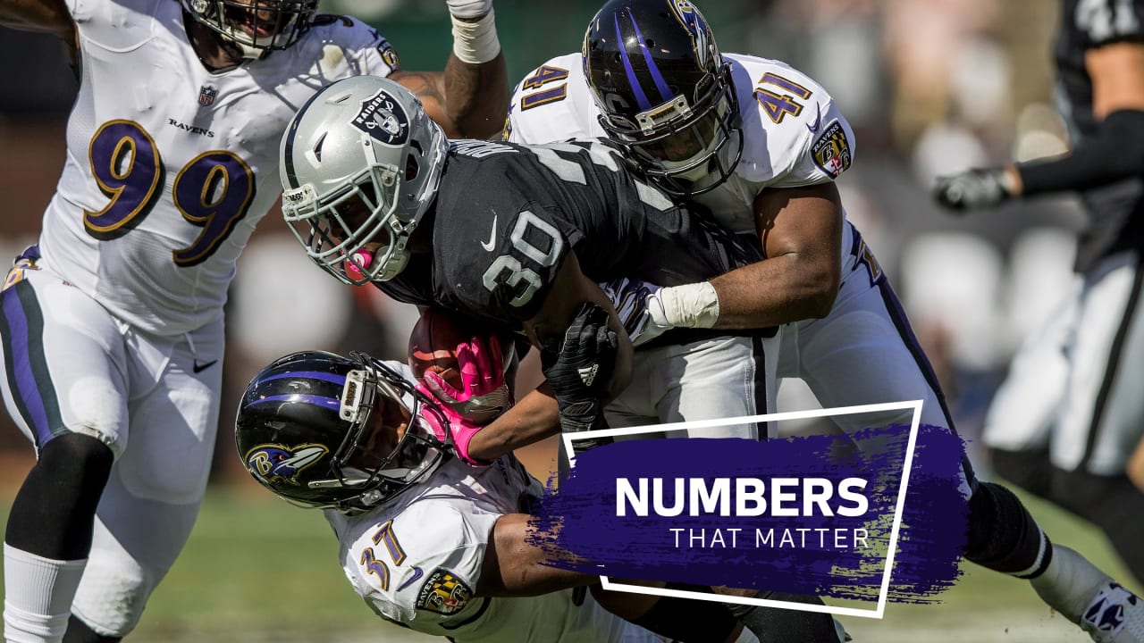Numbers That Matter Ravens vs. Raiders