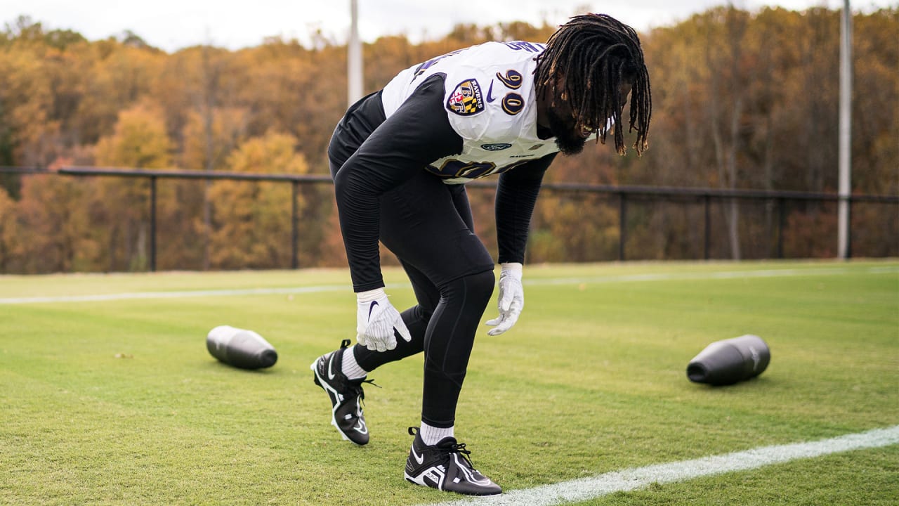 RAVENS ROOKIE DAVID OJABO WILL MAKE HIS NFL DEBUT VS BROWNS 