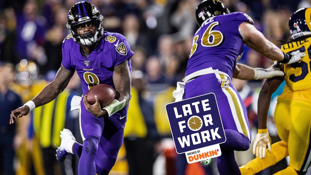 Late for Work 11/27: Pundits Debate If Lamar Jackson Is the NFL's