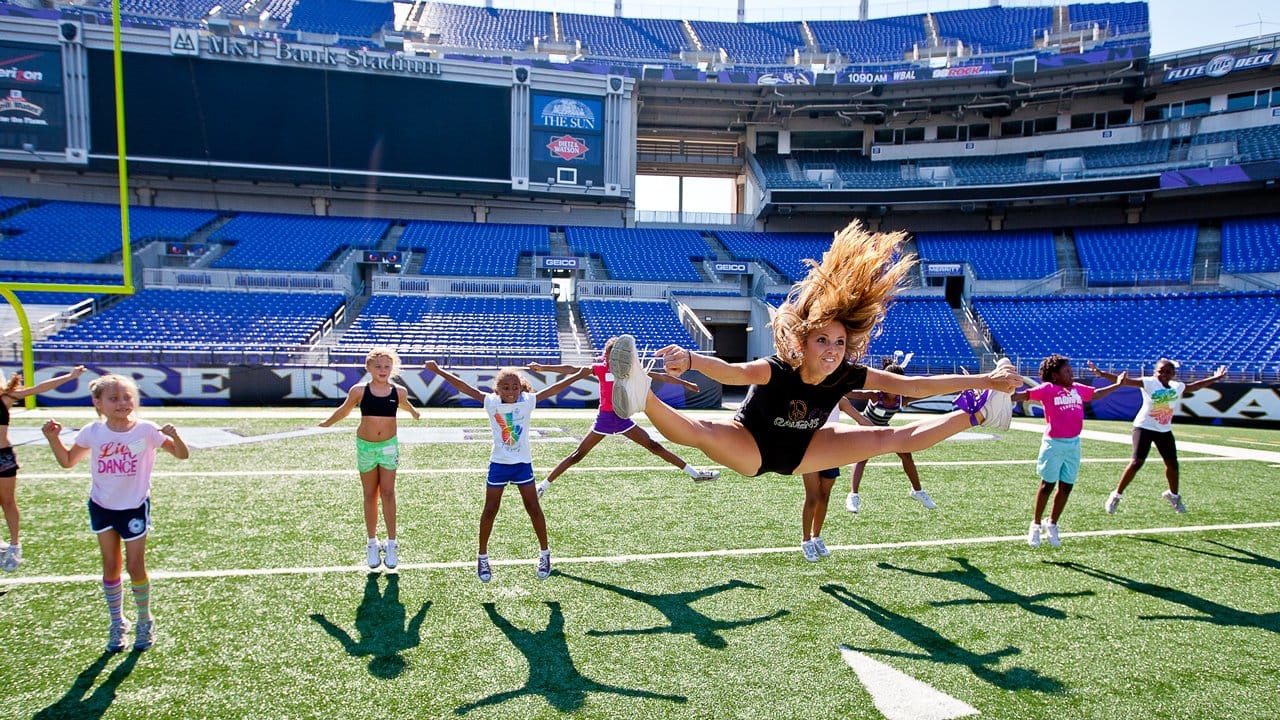 Liberty graduate living 'dream' as Ravens cheerleader