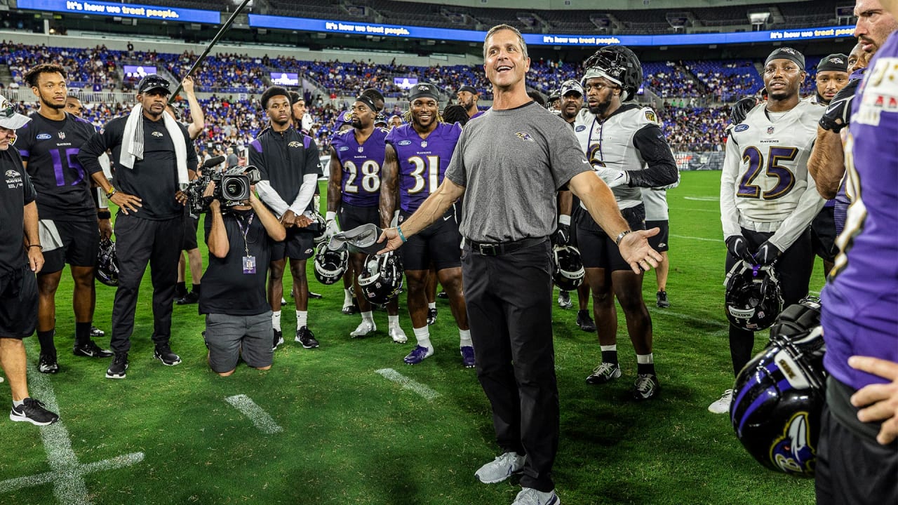 ravens first preseason game