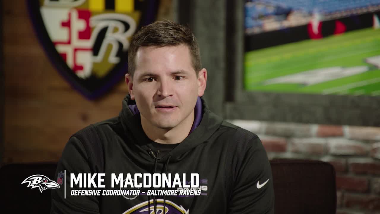 Ravens DC Mike Macdonald shares thoughts on growth from ILB