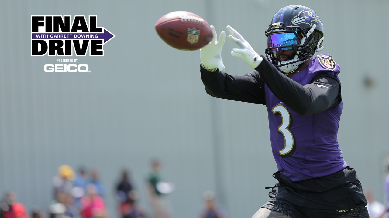 Tight end Charlie Kolar of the Baltimore Ravens is shown during warm  News Photo - Getty Images