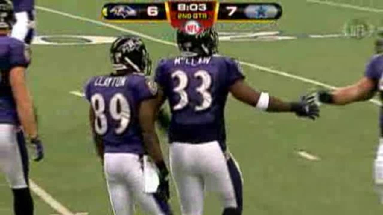 Baltimore Ravens running back Le'Ron McClain scores a touchdown