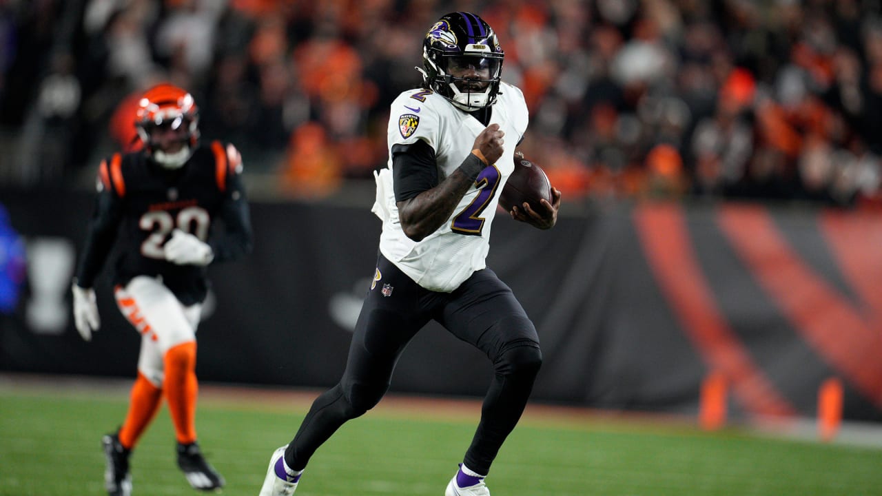 Tyler Huntley gave the Ravens a chance against the Bengals, until