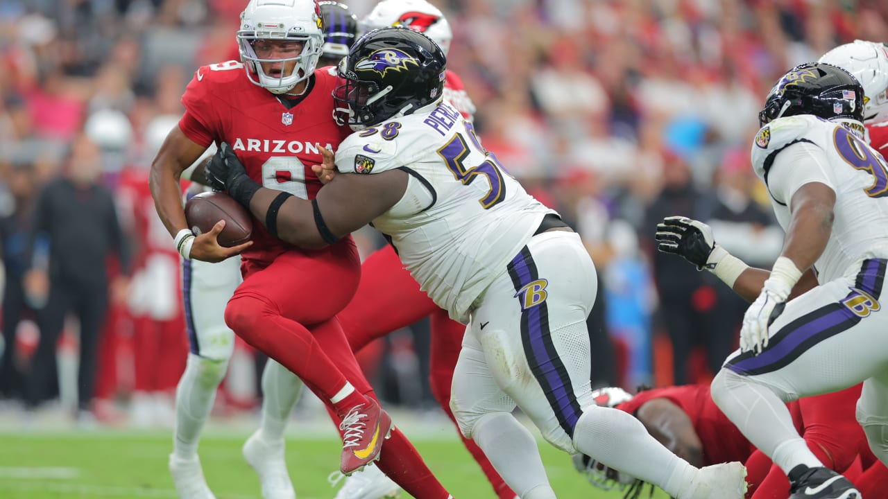 Ravens’ Top Plays vs. Cardinals, Week 8