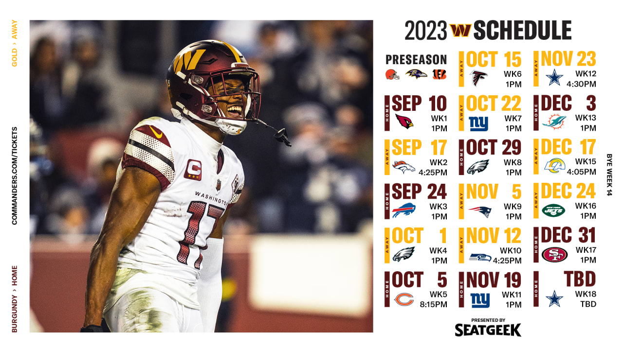 Broncos' 2023 schedule announced