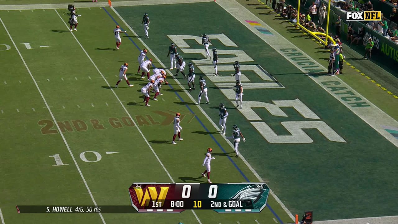 Points and Highlights: Washington Commanders 31-34 Philadelphia