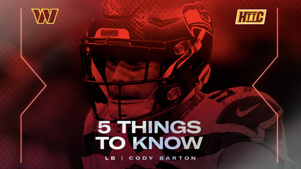 Five things to know about LB Cody Barton
