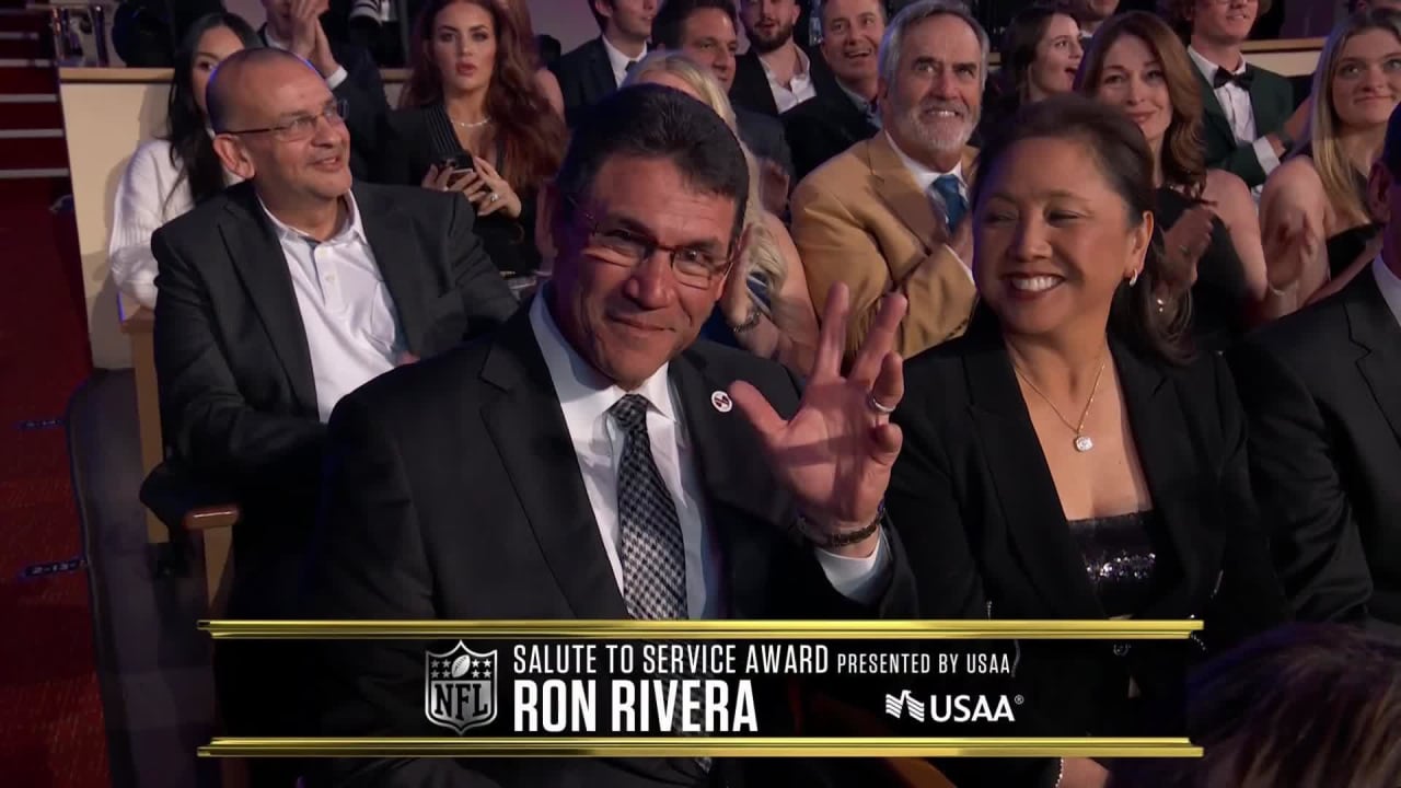 Washington Commanders Coach Ron Rivera Receives 2022 Salute to Service  Award Presented by USAA - Sports Illustrated Washington Football News,  Analysis and More