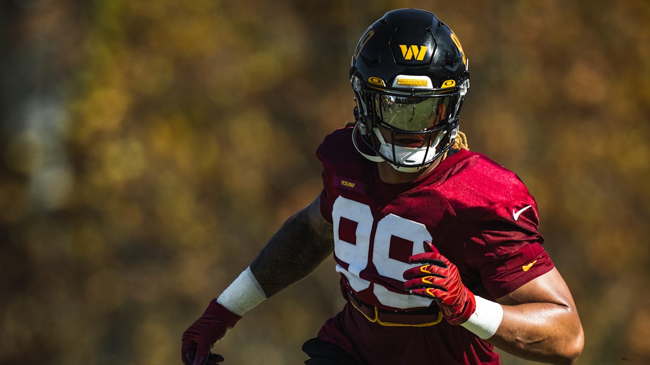 Chase Young Returns to Practice With Washington Commanders – NBC4