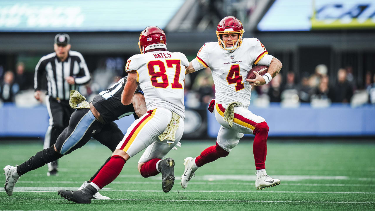 Taylor Heinicke Presser: Game managers move the ball, get first downs, and  score points - Hogs Haven