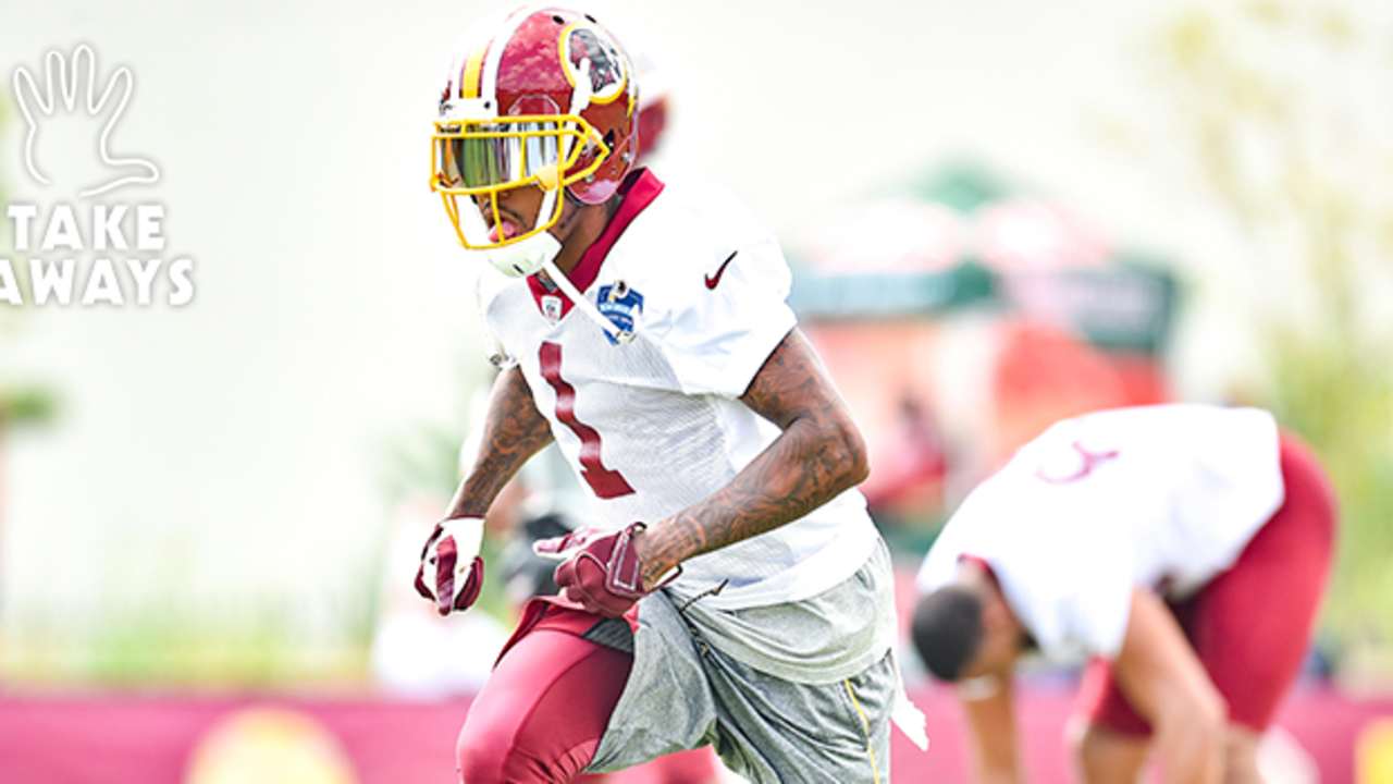 Redskins' DeSean Jackson, Jordan Reed miss practice