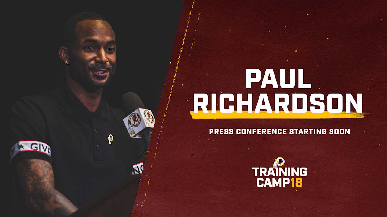 Paul Richardson Jr. At The Podium