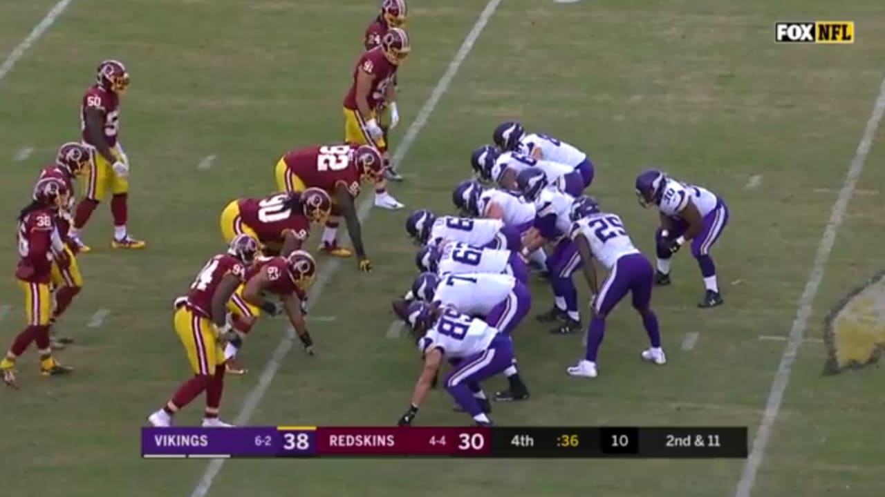 Minnesota Vikings vs. Washington Redskins: Week 10 game grades