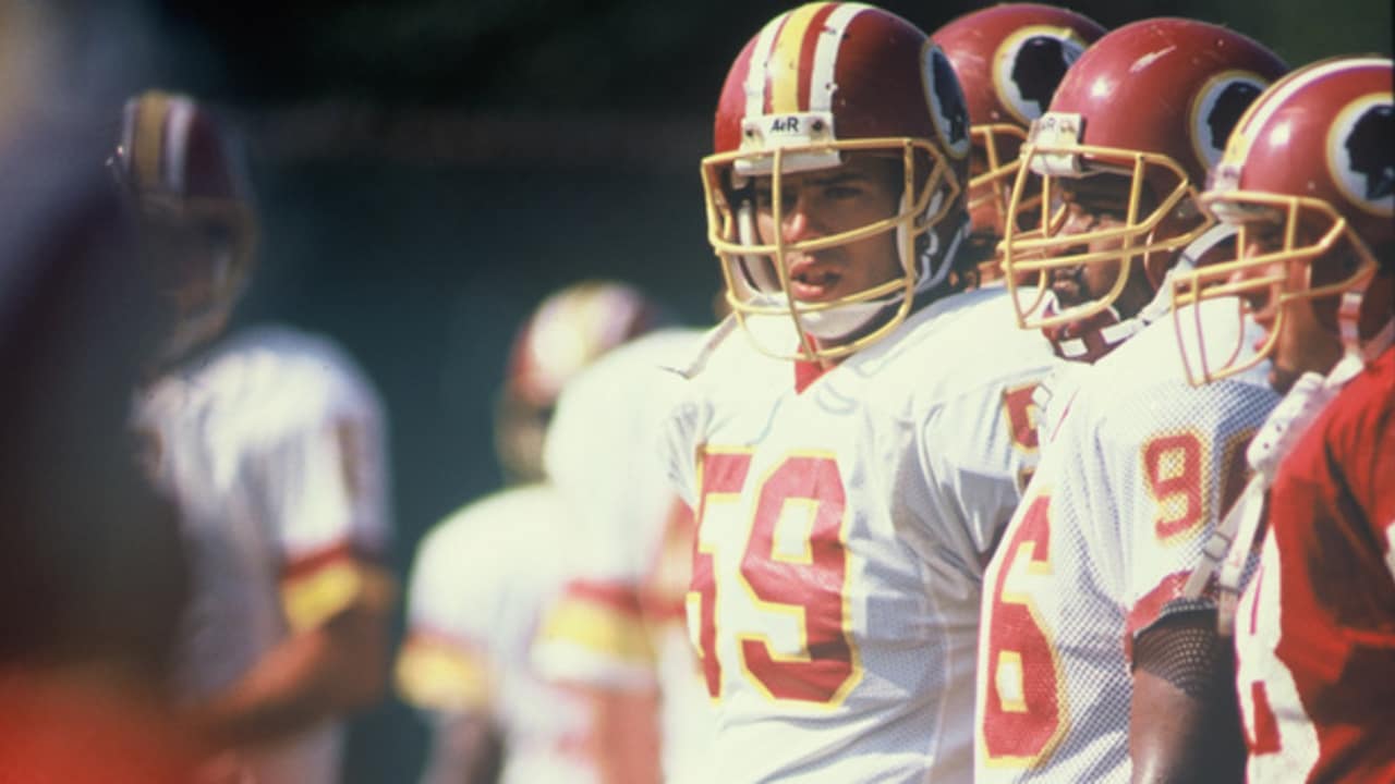 Football Helmet worn by Dan Ryczek of the Washington Redskins