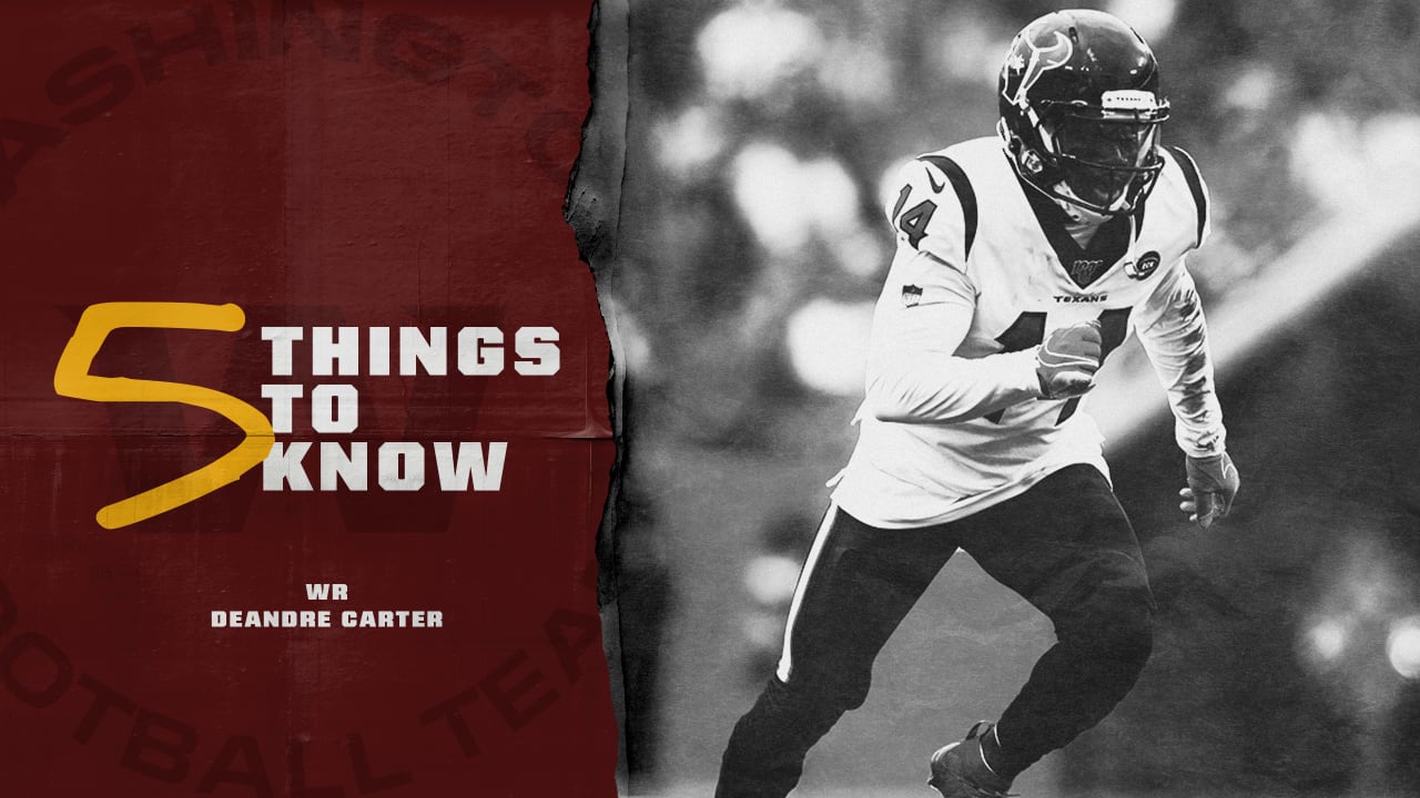 5 Things To Know About WR/KR DeAndre Carter