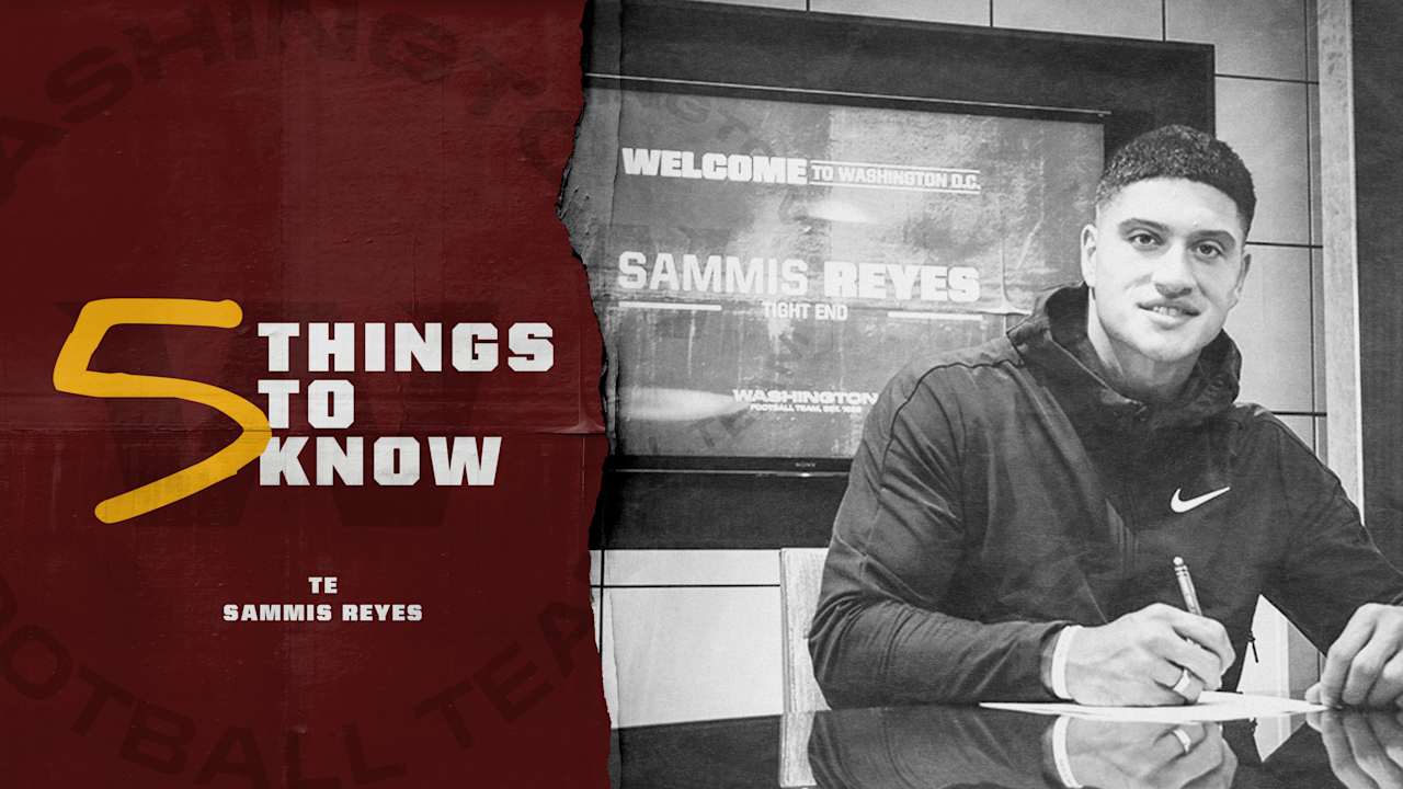 Sammis Reyes Stats, News and Video - TE