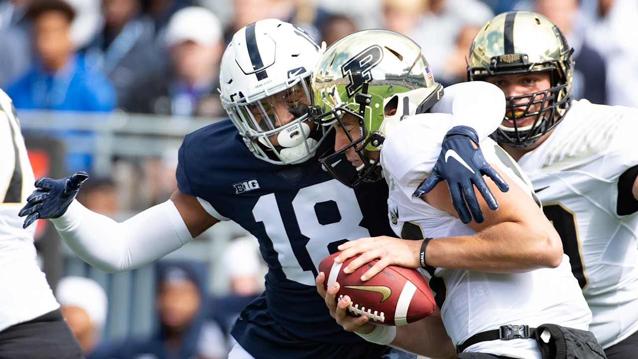 PFF names Penn State DE Jayson Oweh 'biggest winner' from Pro Days