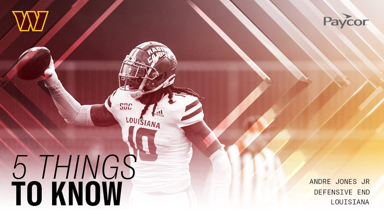 Five things to know about Andre Jones Jr.