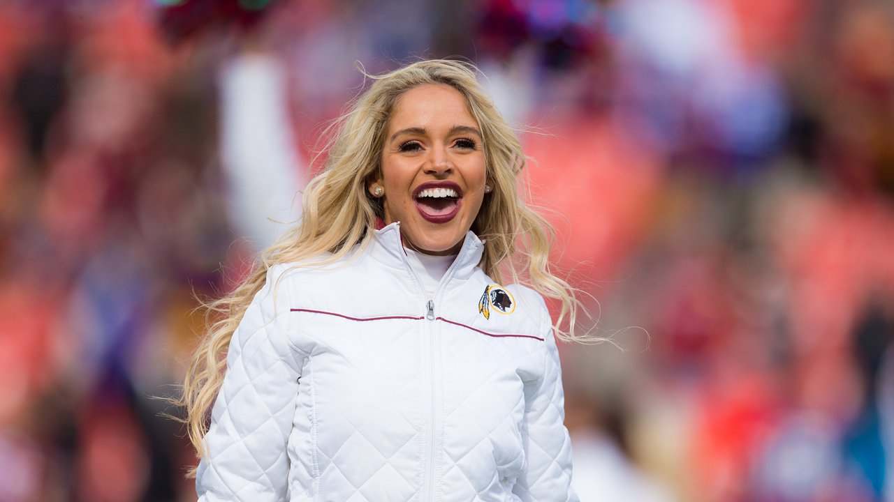 Redskins Cheerleader Heather's Game Day Photos