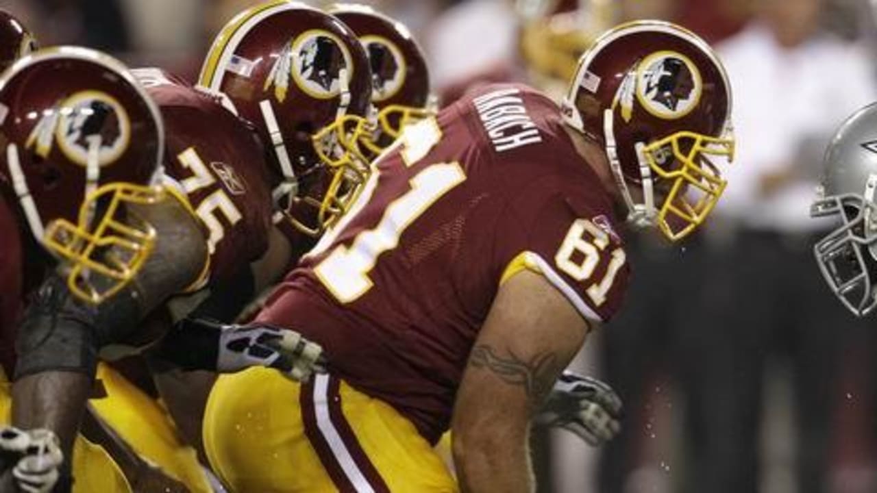 Washington Redskins Sean Taylor (21) and Rock Cartright (31) tie