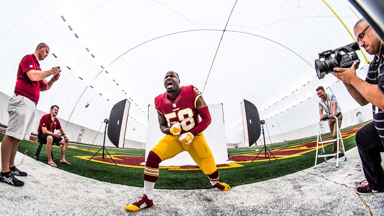 Behind The Scenes 2016 Photo Shoot: Junior Galette