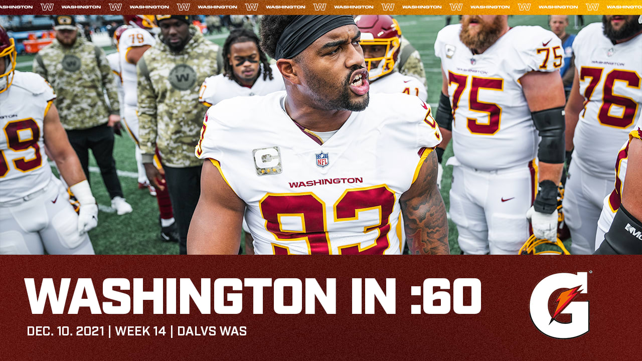 Washington In 60: Coach Ron Rivera on Washington's Walter Payton Man of the  Year nominee Jonathan Allen