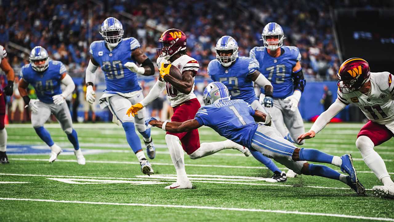 Commanders lose to Lions 36-27 after struggling to overcome slow start