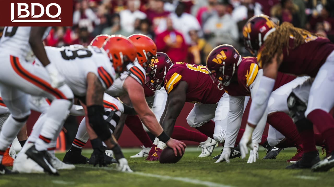 Skins Stats & Snaps: Redskins @ Browns (Offense) - Hogs Haven