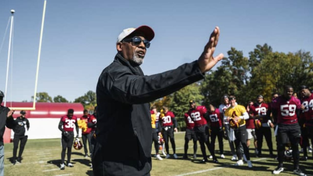 Gary Clark visits Redskins training camp