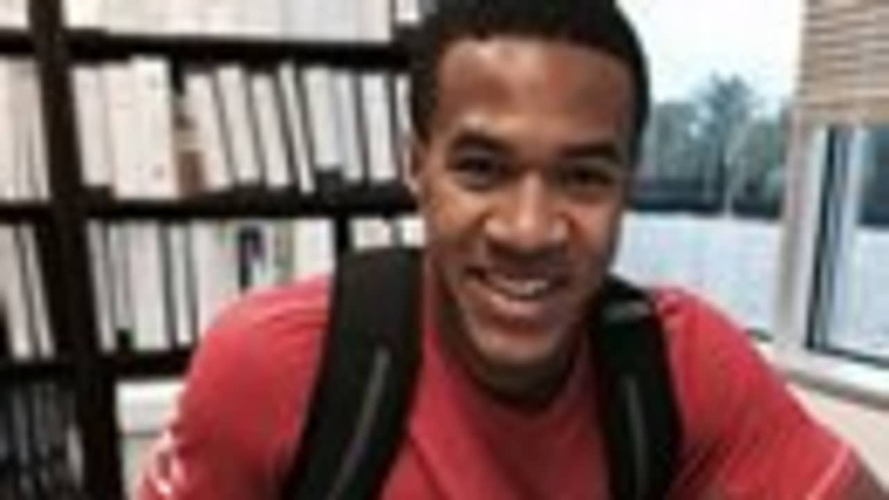 Evan Spencer All Smiles Signing Redskins Contract