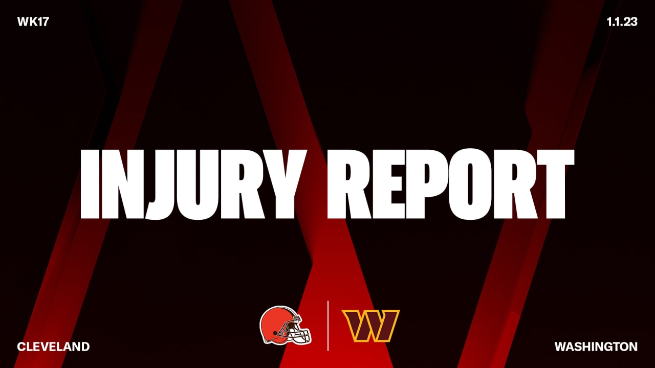 Injury Report: Week 15 December 17 2021