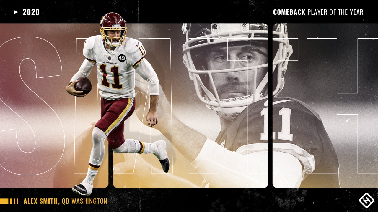 Image result for alex smith comeback player of the year