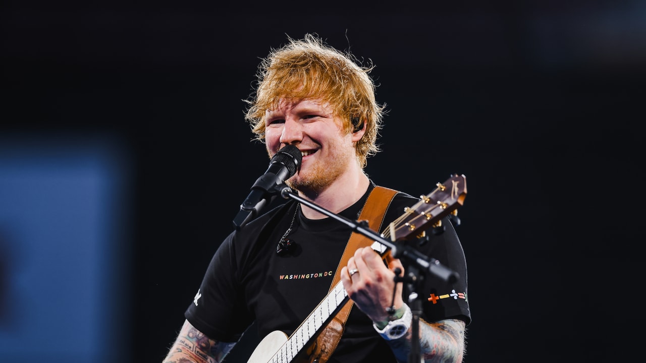 PHOTOS | Ed Sheeran rocks the DMV at FedExField