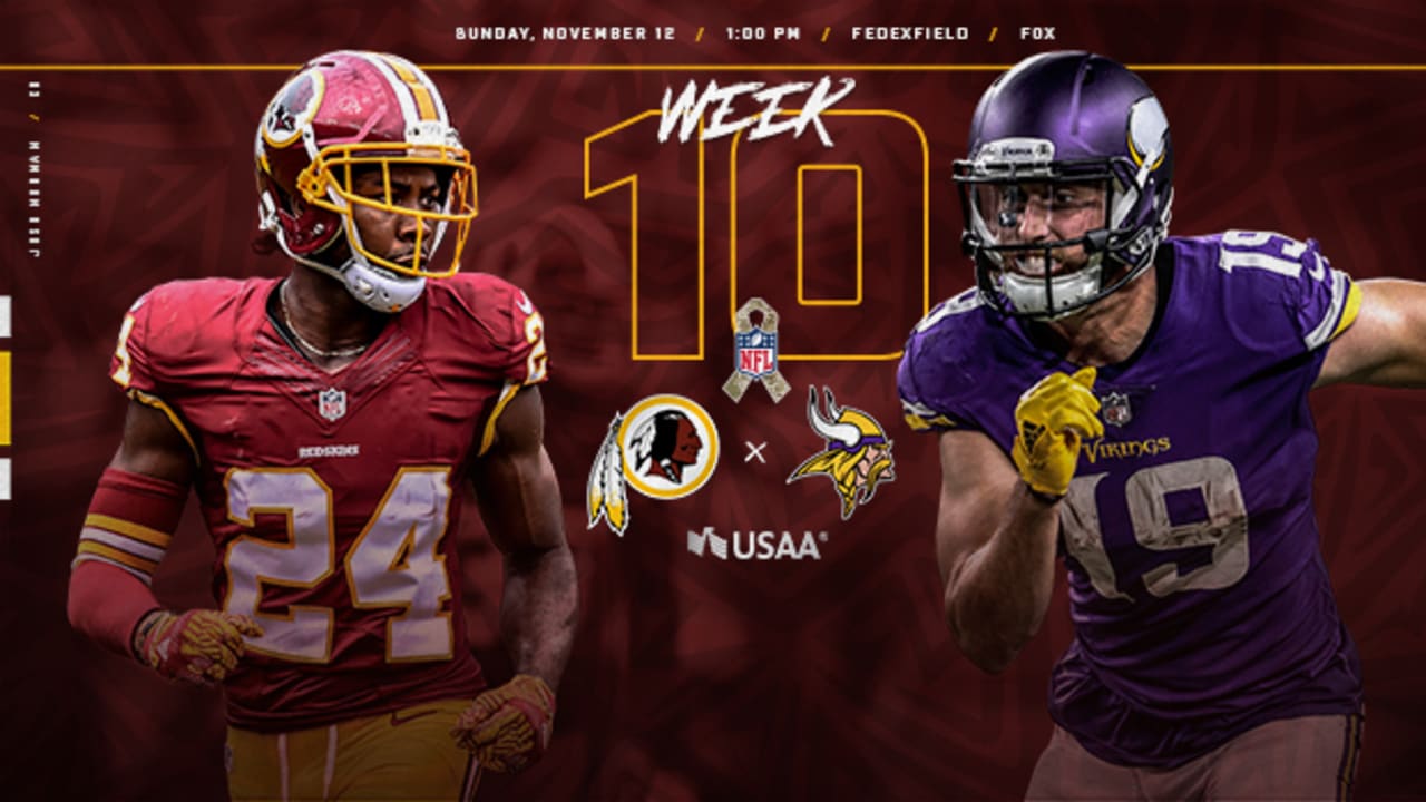 2017 Game Information: Redskins-Vikings