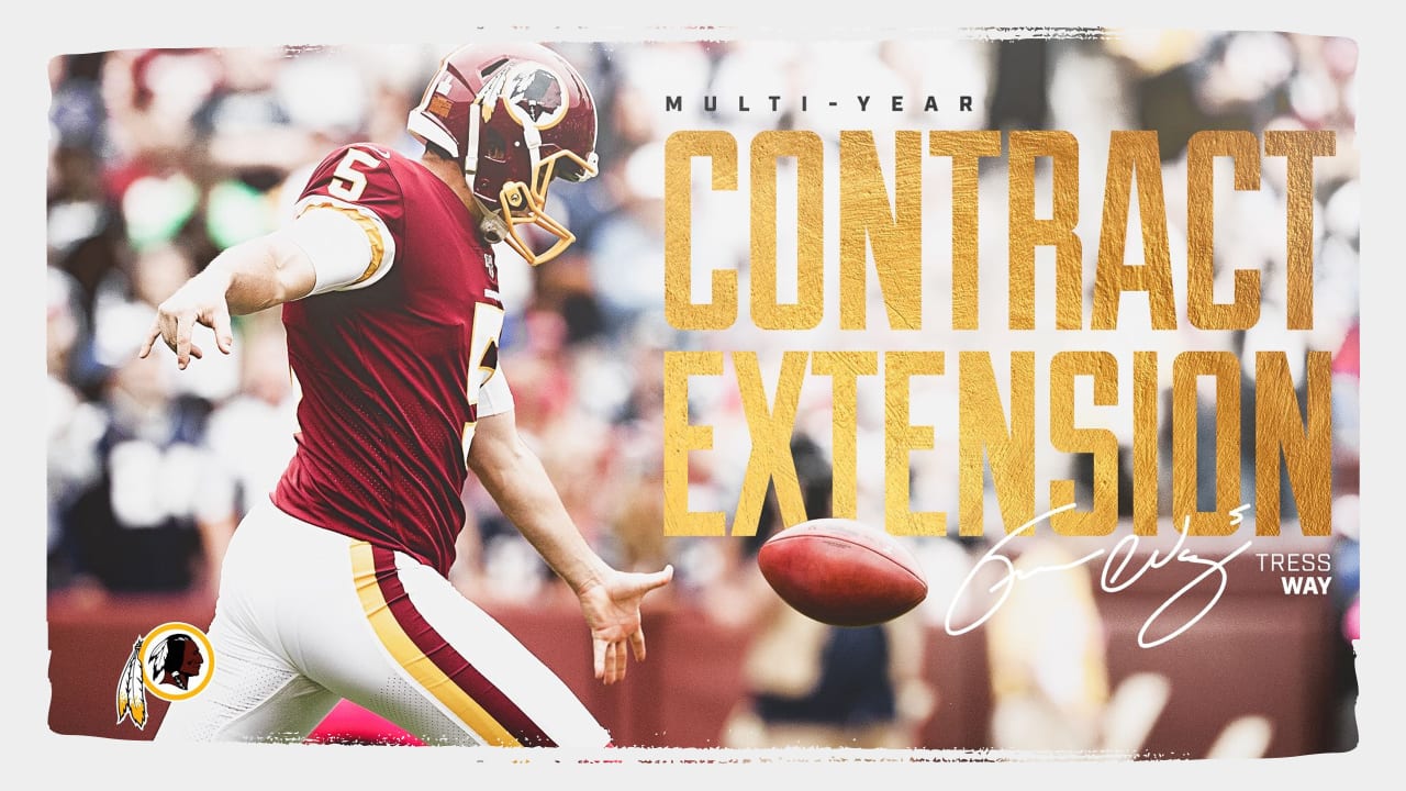 Washington Football Team Punter Tress Way Reveals his 'Frickin' COVID  Experience - Sports Illustrated Washington Football News, Analysis and More