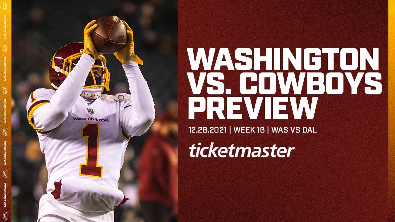 Washington vs. Cowboys preview A primetime rematch