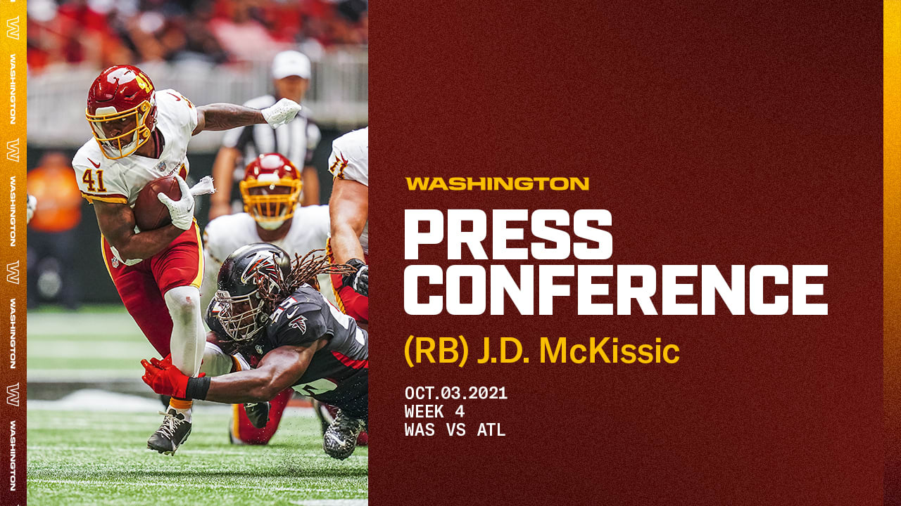 RB J.D. McKissic staying with Washington after agreeing to terms