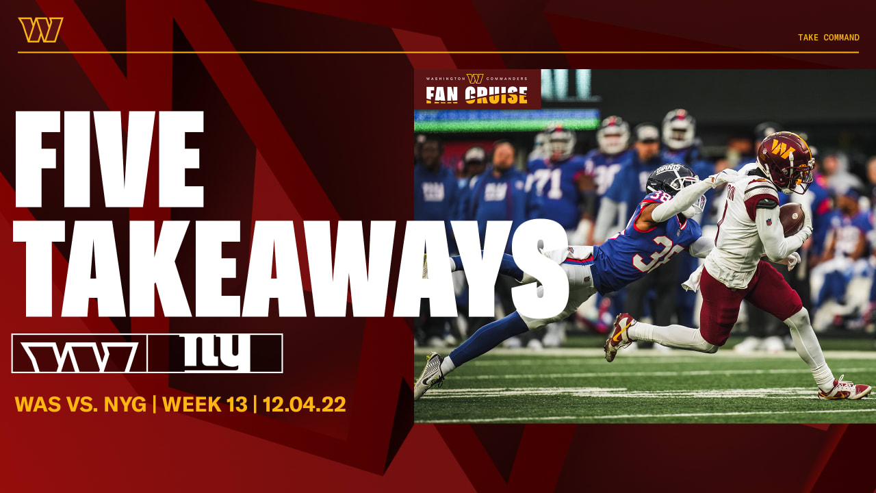 New York Giants vs. Washington Commanders: How to Watch, Listen & Live  Stream Week 13