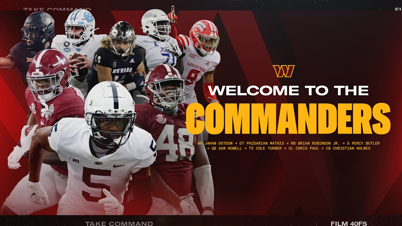 Commanders 2022 NFL Draft picks have been finalized