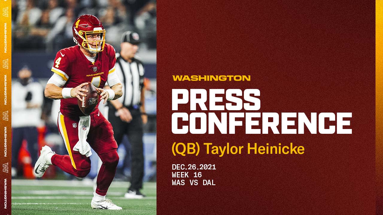 Washington gains command of fan confidence behind Taylor Heinicke and a  2-game winning streak - Hogs Haven