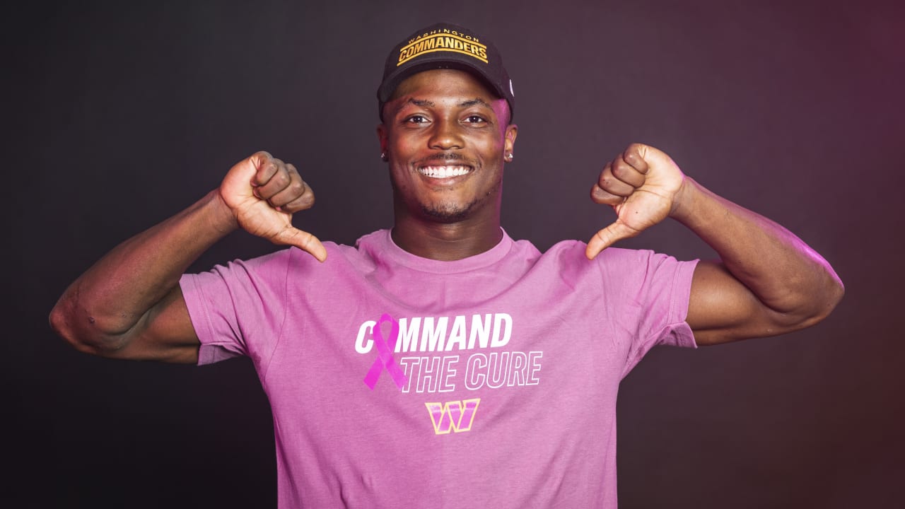 Breast Cancer Awareness Month gets personal for many Commanders players