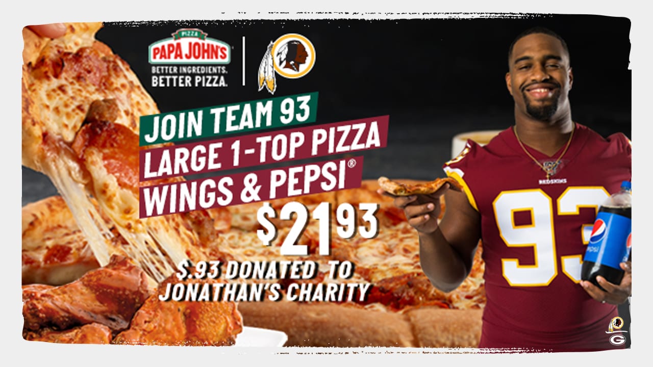 Papa Johns and Jonathan Allen Team93 Special