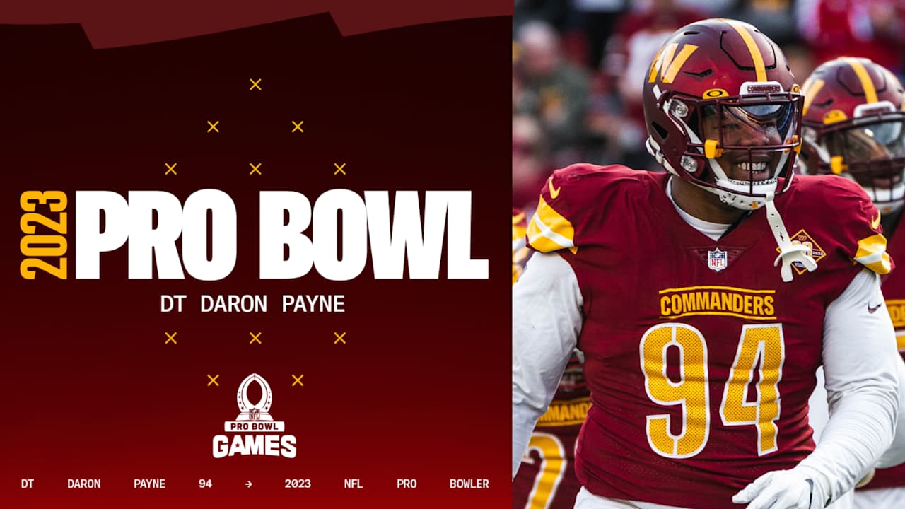 Four Washington Commanders players selected for Pro Bowl games