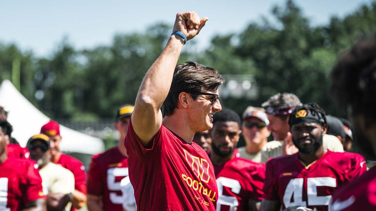 Washington Commanders assistant defensive line coach Ryan Kerrigan